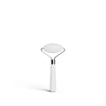 White Quartz Stone Roller on white background