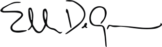 Ellen DeGeneres signature